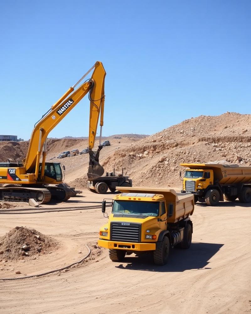Construction vehicles and equipment supported by AutoDome