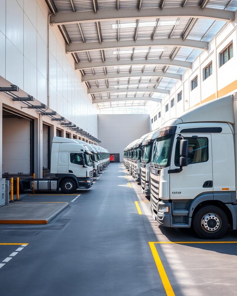 Logistics vehicles and equipment supported by AutoDome